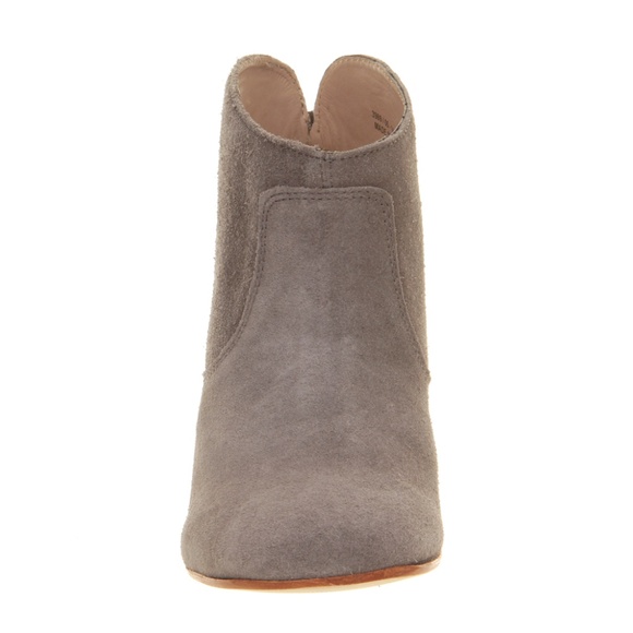 MOVING-SALE H Hudson Kiver Gray Suede Booties worn once - Picture 2 of 6